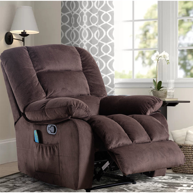 Reclining heated full body massage chair andover best sale mills fabric